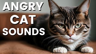 Angry Cat Sounds  Cat Meowing Sound Effects  In Ultra Slow Motion  8 Hours [upl. by Womack]