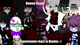 Demon Slayer React To Douma  ANGST  Demon Slayer  GCRV [upl. by Gennaro]