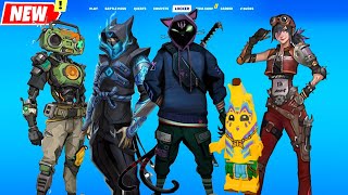 NearRelease Leaked Skins Fortnite Klombos Peely next Ranked Outfit and new more [upl. by Paulita]