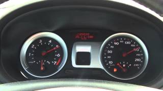 Renault Clio III 16 16V acceleration 0210 [upl. by Rennat]