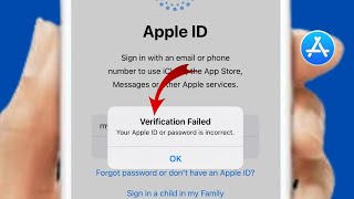 How To Fix Your AppleiD Or Password iS Incorrect On iPhone iPad 2023 [upl. by Crifasi]