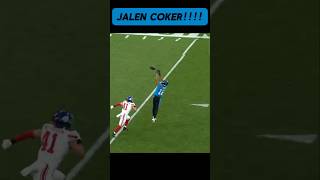 Jalen Coker Continues To Impress shorts nfl panthers carolinapanthers [upl. by Tlok569]