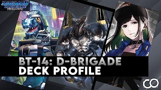 BT14 DBrigade  Commandramon  DigiPolice Deck Profile Digimon Card Game [upl. by Eilyk]