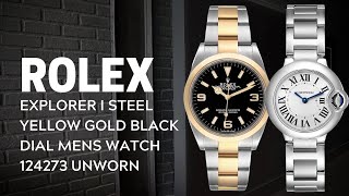 Rolex Explorer I Two Tone Steel and Gold amp New Arrivals Showcase  SwissWatchExpo [upl. by Cutlerr]