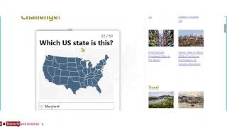 USA Quiz Part 2 with 50 USA States [upl. by Sheets623]