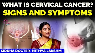 Cervical Cancer Symptoms in tamil  penqueen [upl. by Kissie]