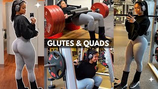 FITNESS VLOG HOW I GREW MY LEGS  GLUTES amp QUADS EDITION [upl. by Bael143]