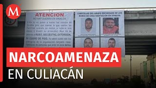 Mantas en puentes de Culiacán señalan venganza del Cártel de Sinaloa [upl. by Joelle430]