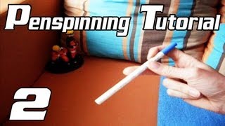 Penspinning Tutorial German2  ThumbAround [upl. by Bashemath]