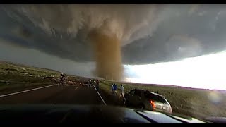 Insane 360 video of closerange tornado near Wray CO [upl. by Pantin]