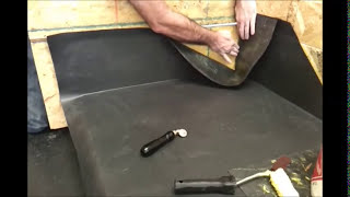 How to Form an Internal Corner on a Flat Roof with EPDM  Rubber Roofing Made Easy [upl. by Annhoj]