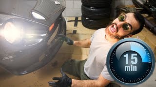 Sealed Beam to Halogen Headlight Conversion  15 MINUTE INSTALL Datsun 280z [upl. by Eidua]