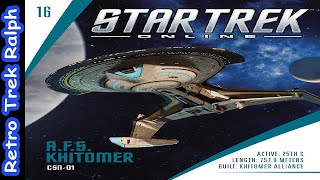 Star Trek Online Issue 16 AFS Khitomer CSN01 Model Review By EaglemossHero Collector [upl. by Vassily]