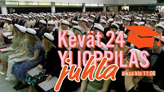 Kokkolan suomalaisen lukion ylioppilasjuhla kevät 2024 [upl. by Issiah]