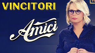 Tutti i vincitori di Amici di Maria De Filippi 2002  2021 [upl. by Sitelc]