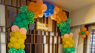 Birthday Balloons Decoration  Balloons Decoration ideas birthdaydecoration balloondecors nagpur [upl. by Sixla]