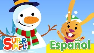 Cascabel  Canciones Infantiles De Navidad  Super Simple Español [upl. by Nahgam759]