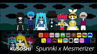 Incredibox  Kusoshi Sprunki x Mesmerizer DARK Mod Mesmerizer has appeared on Sprunki [upl. by Fox]