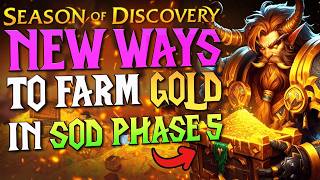 New Ways to Farm Gold in SoD Phase 5  Season of Discovery [upl. by Mhoj]