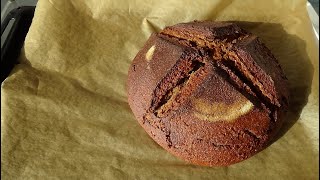 Vollkornbrot Roggenmehl Sauerteig Teil2 Das Brot backen [upl. by Harbot]