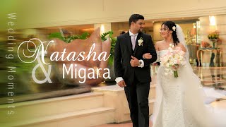 Migara amp Natasha  Wedding Moments [upl. by Rolat698]