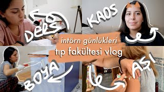 AŞI NASIL VURULUR İŞTE BEYLE 🤌 intörn günlükleri  TIP FAKÜLTESİNDE 3 GÜN VLOG [upl. by Isahella505]