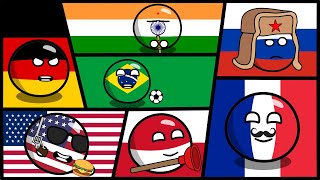 Countryballs As Stereotypes [upl. by Battiste]