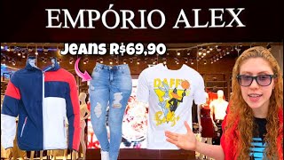 Empório Alex shopping lightRoupa e tênis original e baratoSportbras e Catarina outletzeniadidas [upl. by Nanaek809]