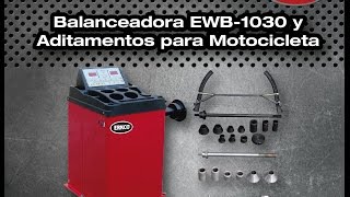 Balanceadora y Aditamentos para motocicleta ERKCO [upl. by Adnahcir]