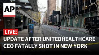 LIVE NYPD press conference after UnitedHealthcare CEO Brian Thompson fatally shot [upl. by Rebmit825]