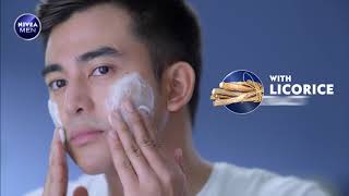 NIVEA MEN Whitening Facial Scrub Spotter [upl. by Avir]