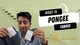 What is Pongee Fabric How Pongee is made Types of Pongee Fabric Applications in Uniform Umbrella [upl. by Llehsem]