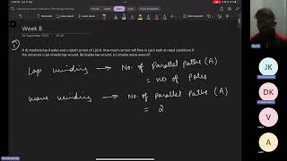 NPTEL Electrical Machines  Windings in DC Machine Week 8 [upl. by Mosora]