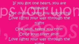 One Heart by Celine Dion  Lyrics [upl. by Amehsyt]