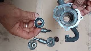 Kubota D950 Water pump bearing replacement [upl. by Ahsiri]