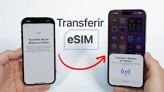 Como Transferir eSIM de um iPhone para Outro iPhone [upl. by Arita148]