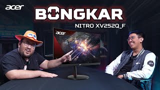 BONGKAR Monitor Gaming Nitro XV252QF [upl. by Onabru189]