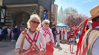 Sweeps Festival Rochester Kent Morris Dancers Spring 2023 [upl. by Yenohtna]