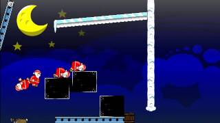 Flashgame  Super Santa Kicker  Part 3  Flashgame 1 of 8 [upl. by Armando168]