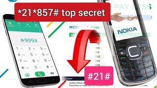 how to activate and deactivate call forward in any phone21857 [upl. by Risan708]