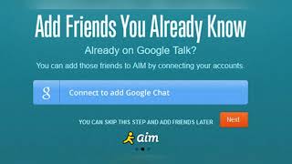 All About the New AOL Mail and AIM Chat [upl. by Saixela]