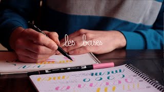 Débuter la calligraphie ✌️ les bases [upl. by Wachter]