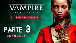 Vampire The Masquerade  Swansong PS5 Español Parte 3 [upl. by Ecnerolf]