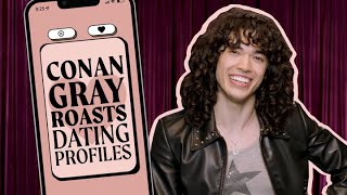 Conan Gray Roasts Dating Profiles Bathroom Selfies and Android Users  Cosmopolitan [upl. by Nirrek341]