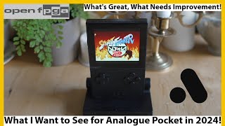 Analogue Pocket Long Term Review What I Love and What I Want to See Improved in 2024 [upl. by Boaten]