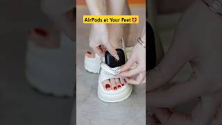 AirPods at Your Feet Pocket Slippers 🤩 sheshoe slippers shoes girlshoes ladiesshoes fashion [upl. by Adlesirk]