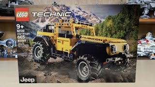 LEGO Technic Jeep Wrangler 42122 Review [upl. by Marko828]