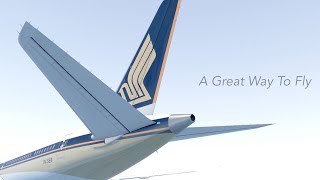 Singapore Airlines Virtual  Infinite Flight Promo 2018 [upl. by Bryce]