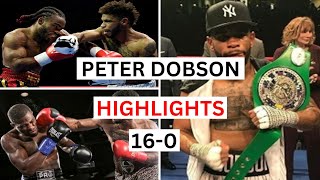 Peter Dobson 160 Highlights amp Knockouts [upl. by Ssegrub960]