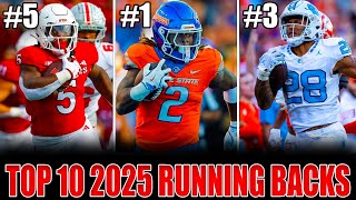 Top 10 Running Backs in the 2025 NFL Draft [upl. by Winola]